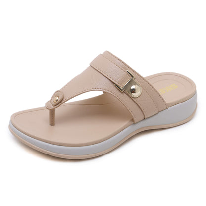 Lightweight wedge sandals with buckle, metal accents, artificial PU upper, microfiber inner, available in black, pink, and gray, sizes 35-42 for women