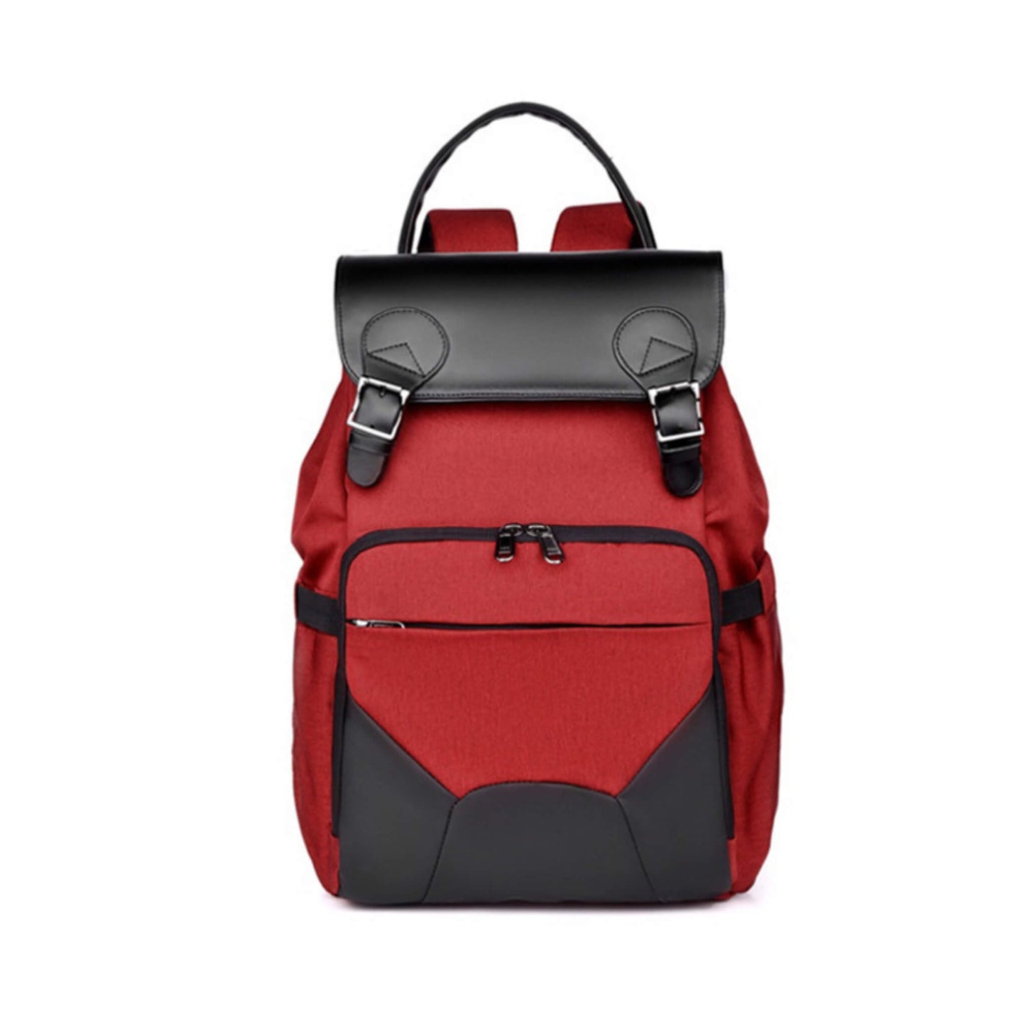 Maternity Leather Nappy Backpack stylieday.com