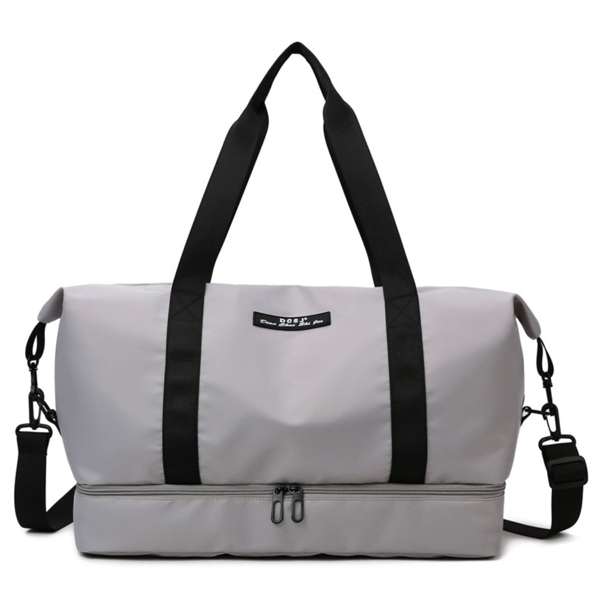 Waterproof Travel Duffle with Shoe Compartment stylieday.com