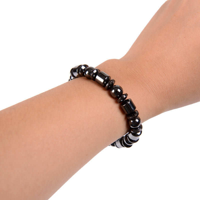 Weight Loss Black Stone Magnetic Therapy Braclet stylieday.com