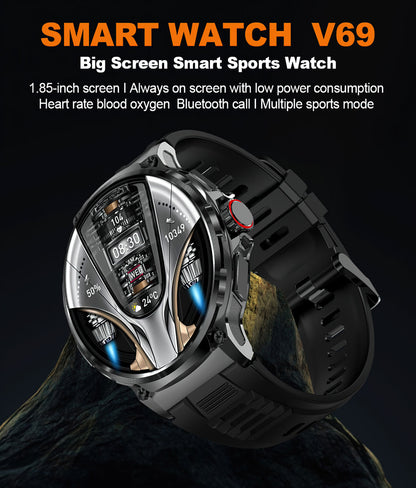 Large Screen Bluetooth Smartwatch