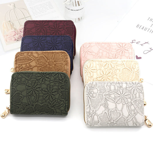 Lace Pattern Coin Purse