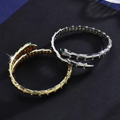 Golden Snake Bracelet