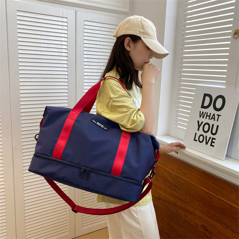 Waterproof Travel Duffle with Shoe Compartment