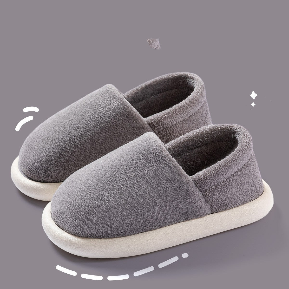 Women's Winter Warm Indoor Couple Slippers