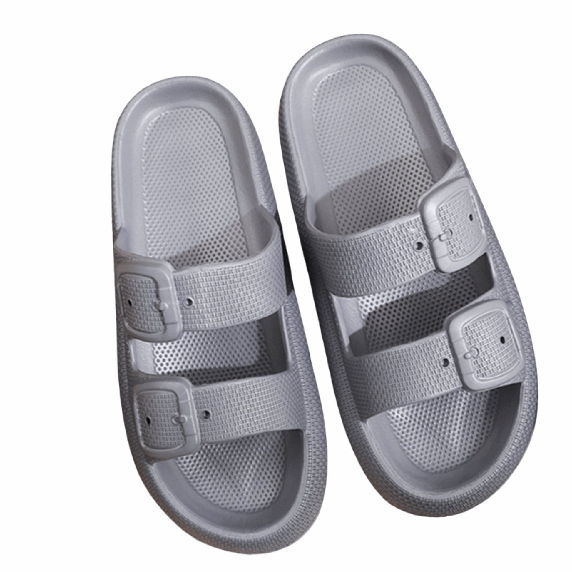 Buckle Slippers for Women & Men | EVA Outdoor Indoor Thick - Soled