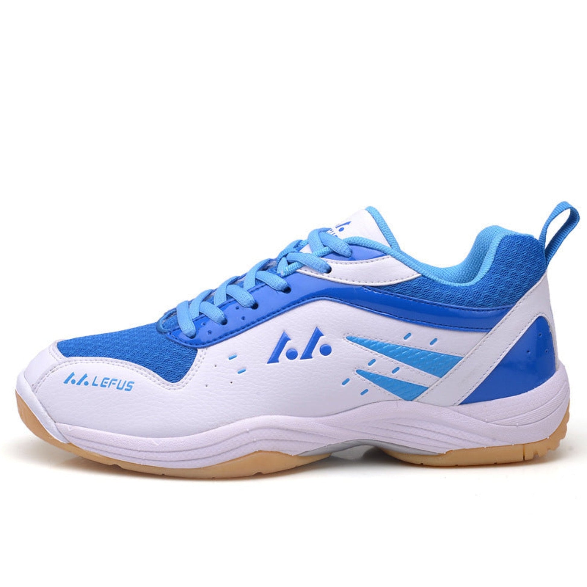 Graffiti Badminton Training Shoes for Men & Women - Crystal Upper, MD Sole, Casual Style, Available in Blue, Sky Blue, Yellow. Sizes 36-45