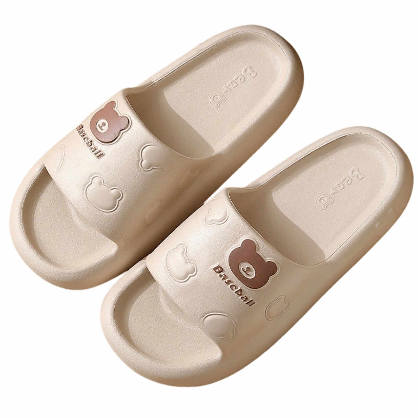 Cartoon Bear Summer Slippers | Breathable & Comfortable EVA